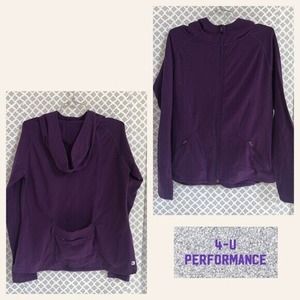 4-U Performance zip up athletic jacket‎